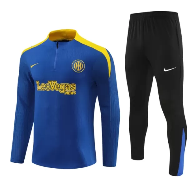 Inter Milan Trænings sweatshirt sæt 24/25 Blå