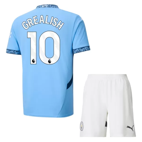 Manchester City Jack Grealish 10 Hjemmebanetrøje Barn 24/25