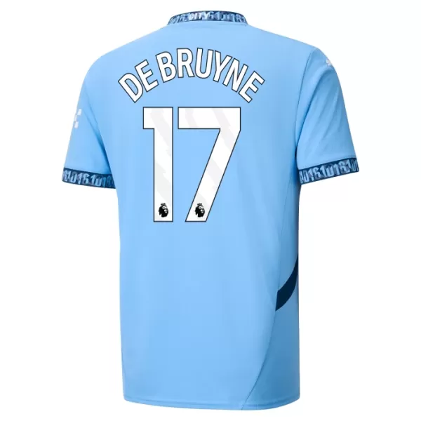 Manchester City Kevin De Bruyne 17 Hjemmebanetrøje 24/25