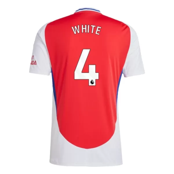 Arsenal Ben White 4 Hjemmebanetrøje 24/25