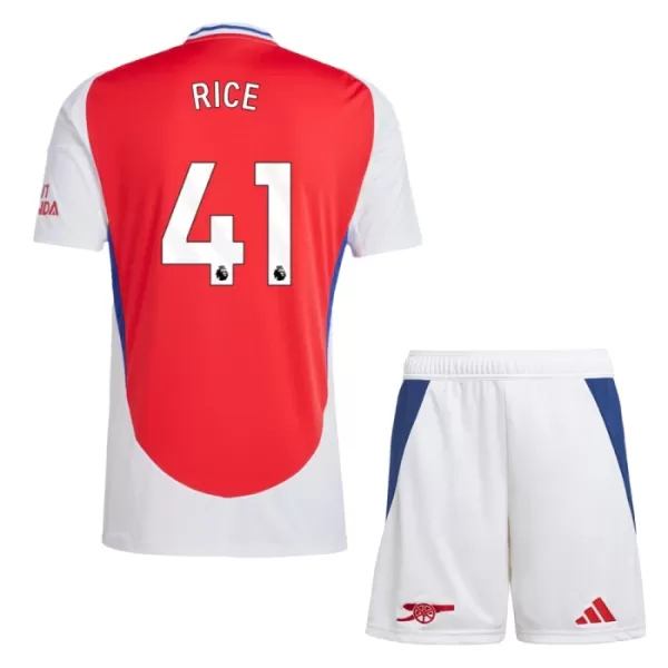 Arsenal Declan Rice 41 Hjemmebanetrøje Barn 24/25