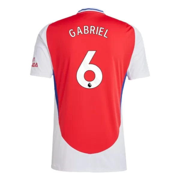 Arsenal Gabriel 6 Hjemmebanetrøje 24/25