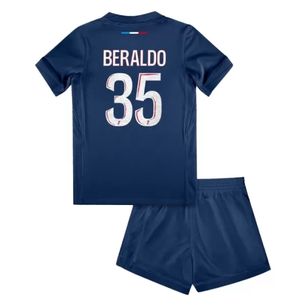 Paris Saint-Germain Lucas Beraldo 35 Hjemmebanetrøje Barn 24/25