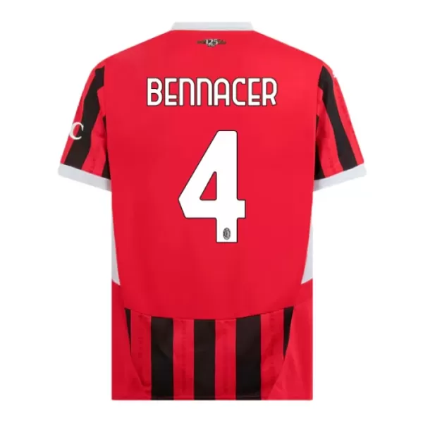 AC Milan Bennacer 4 Hjemmebanetrøje 24/25