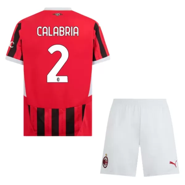 AC Milan Calabria 2 Hjemmebanetrøje Barn 24/25