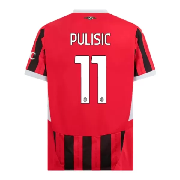 AC Milan Christian Pulišić 11 Hjemmebanetrøje 24/25