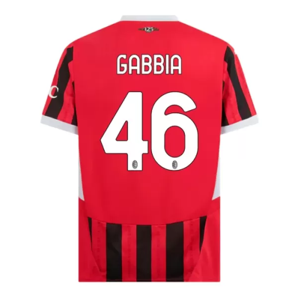 AC Milan Gabbia 46 Hjemmebanetrøje 24/25