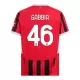 AC Milan Gabbia 46 Hjemmebanetrøje 24/25