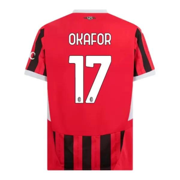AC Milan Okafor 17 Hjemmebanetrøje 24/25