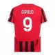 AC Milan Olivier Giroud 9 Hjemmebanetrøje 24/25