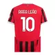 AC Milan Rafael Leão 10 Hjemmebanetrøje 24/25