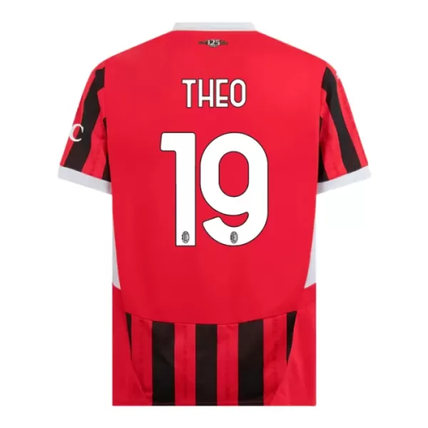 AC Milan Theo Hernández 19 Hjemmebanetrøje 24/25