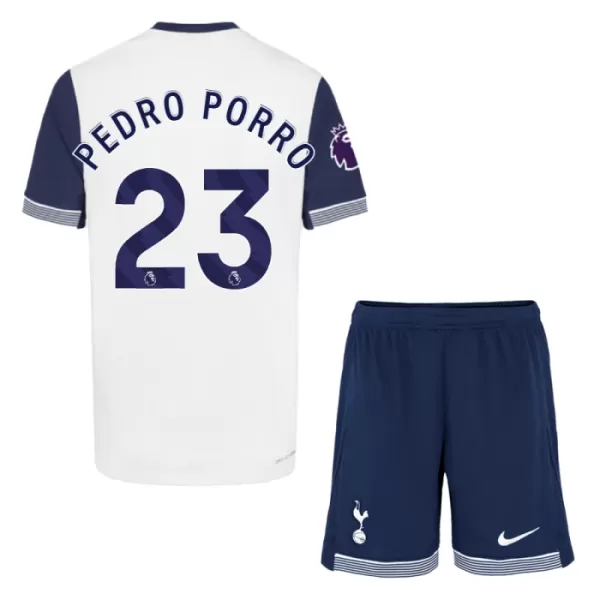 Tottenham Hotspur Pedro Porro 23 Hjemmebanetrøje Barn 24/25