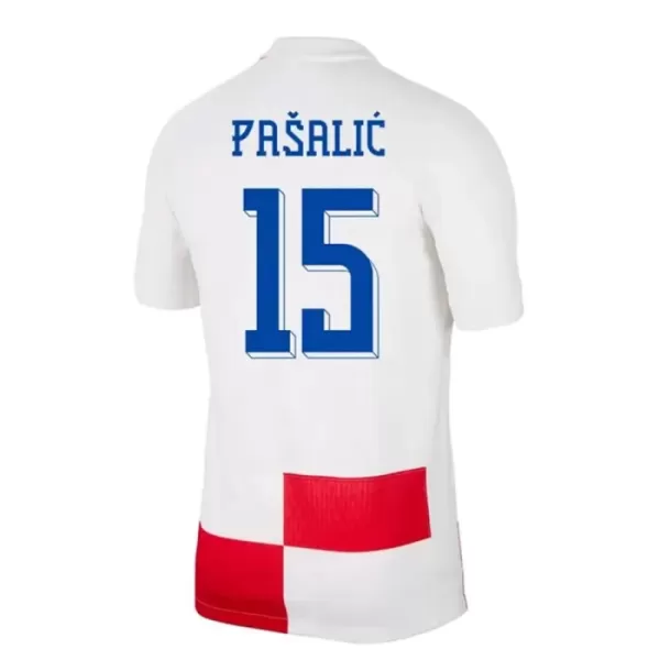 Kroatien Pasalic 15 Hjemmebanetrøje EM 2024