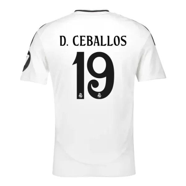 Real Madrid D. Ceballos 19 Hjemmebanetrøje 24/25