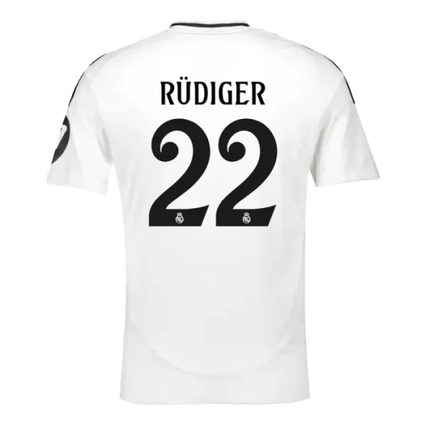 Real Madrid Rudiger 22 Hjemmebanetrøje 24/25