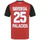 Bayer 04 Leverkusen Exequiel Palacios 25 Hjemmebanetrøje Barn 24/25