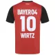 Bayer 04 Leverkusen Florian Wirtz 10 Hjemmebanetrøje 24/25