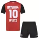 Bayer 04 Leverkusen Florian Wirtz 10 Hjemmebanetrøje Barn 24/25
