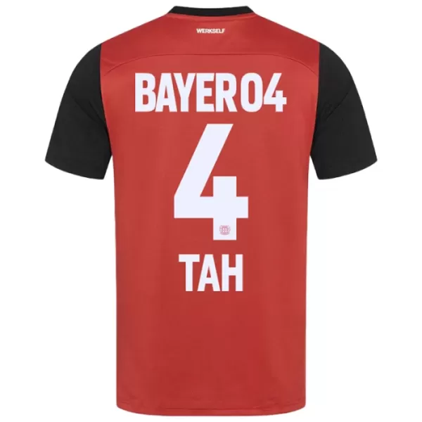 Bayer 04 Leverkusen Jonathan Tah 4 Hjemmebanetrøje 24/25