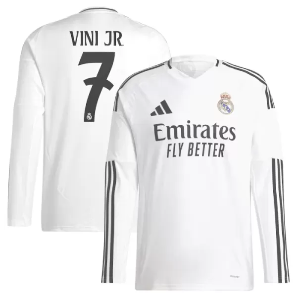 Real Madrid Vinicius Junior 7 Hjemmebanetrøje 24/25 Langærmet