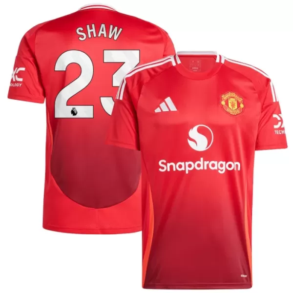 Manchester United Shaw 23 Hjemmebanetrøje 24/25