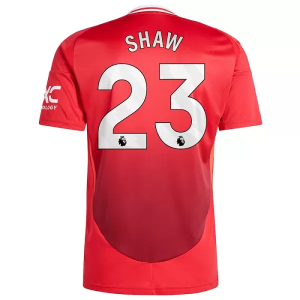 Manchester United Shaw 23 Hjemmebanetrøje 24/25