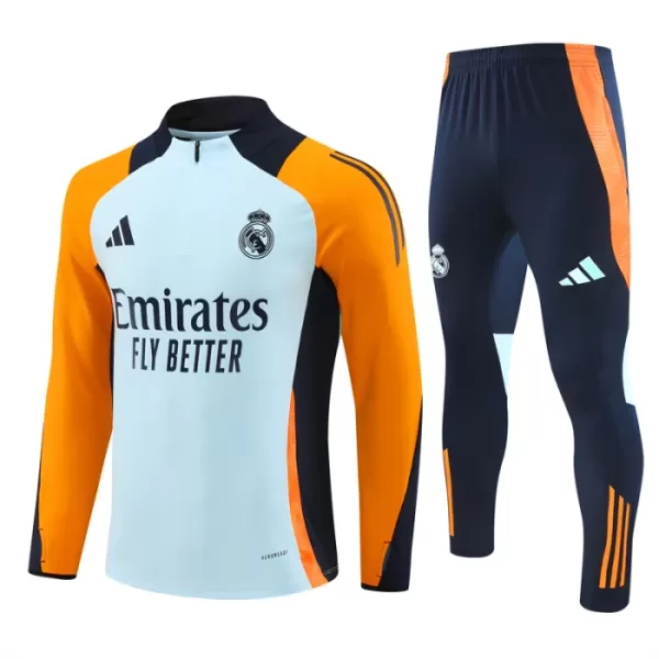 Real Madrid Trænings sweatshirt sæt 24/25 Blå