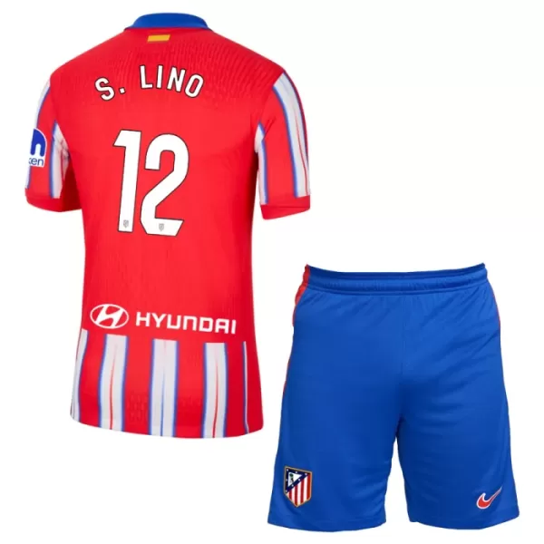 Atlético Madrid S. Lino 12 Hjemmebanetrøje Barn 24/25