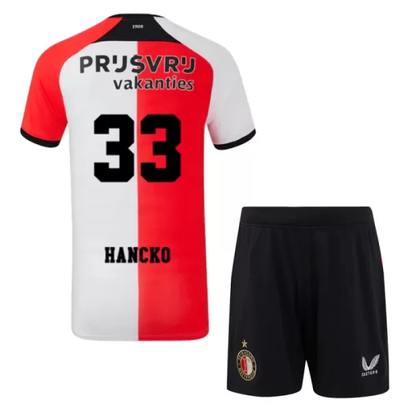 Feyenoord Rotterdam Hancko 33 Hjemmebanetrøje Barn 24/25