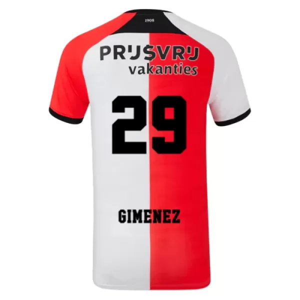 Feyenoord Rotterdam Santiago Gimenez 29 Hjemmebanetrøje 24/25