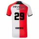 Feyenoord Rotterdam Santiago Gimenez 29 Hjemmebanetrøje 24/25