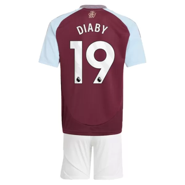 Aston Villa Diaby 19 Hjemmebanetrøje Barn 24/25