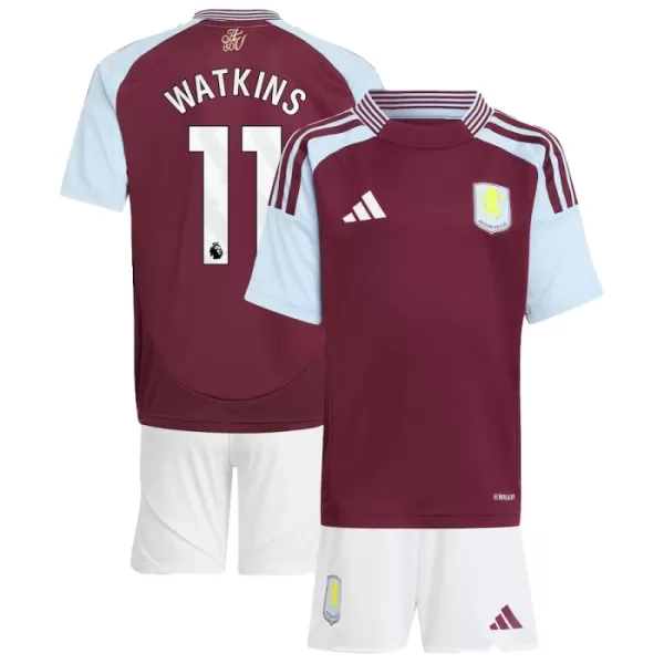 Aston Villa Watkins 11 Hjemmebanetrøje Barn 24/25