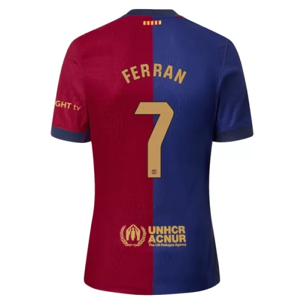 FC Barcelona Ferran Torres 7 Hjemmebanetrøje 24/25