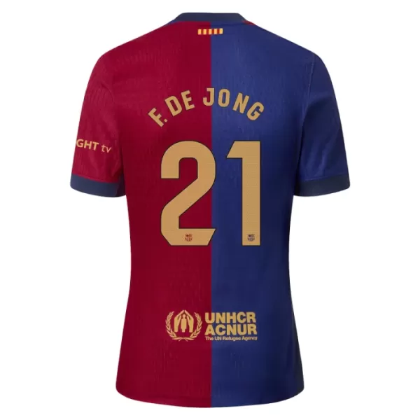 FC Barcelona Frenkie de Jong 21 Hjemmebanetrøje 24/25