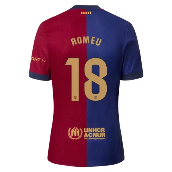 FC Barcelona Romeu 18 Hjemmebanetrøje 24/25