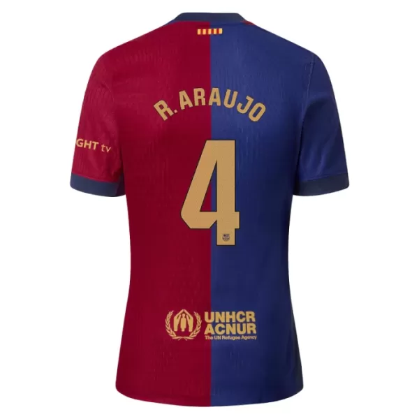 FC Barcelona Ronald Araujo 4 Hjemmebanetrøje 24/25