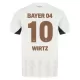 Bayer 04 Leverkusen Florian Wirtz 10 Udebanetrøje Barn 24/25