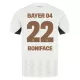 Bayer 04 Leverkusen Victor Boniface 22 Udebanetrøje 24/25