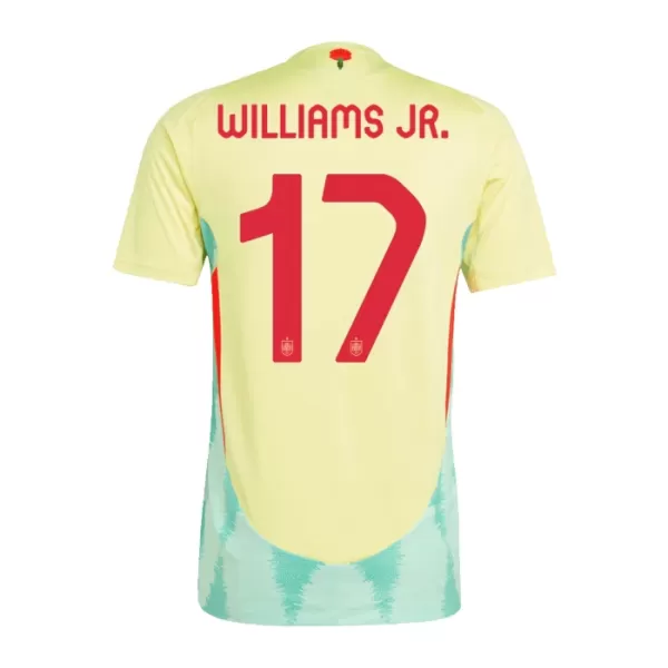 Spanien Williams JR 17 Udebanetrøje EM 2024