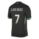 Liverpool Luis Díaz 7 Udebanetrøje 24/25