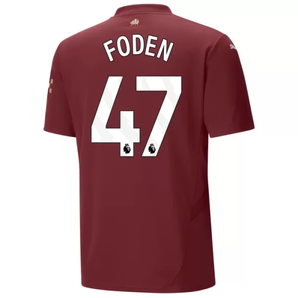 Manchester City Phil Foden 47 3. trøje 24/25