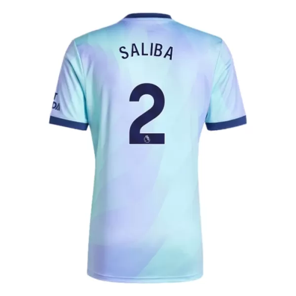 Arsenal Saliba 2 3. trøje 24/25