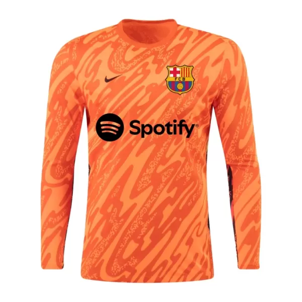 FC Barcelona Målmand Trøje 24/25 Orange