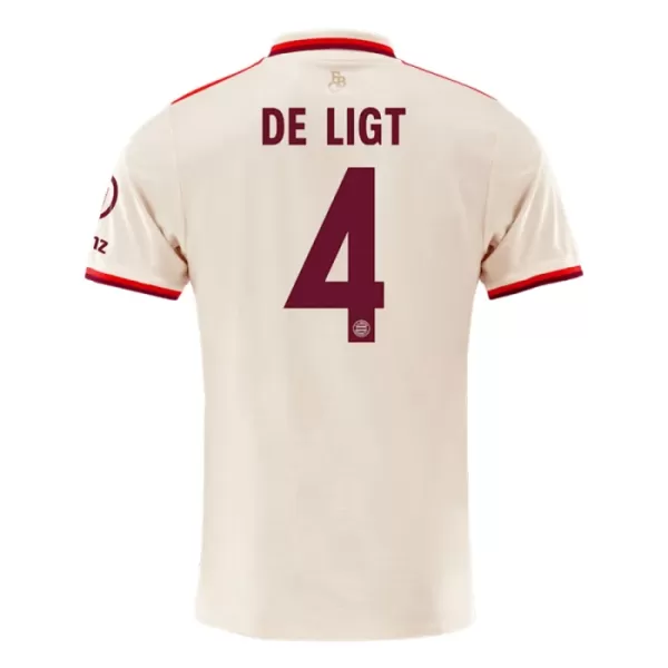 FC Bayern München Matthijs de Ligt 4 3. trøje 24/25