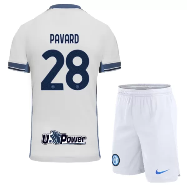 Inter Milan Pavard 28 Udebanetrøje Barn 24/25