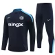 Chelsea Trænings sweatshirt sæt 24/25 Sort