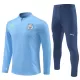 Manchester City Trænings sweatshirt sæt 24/25 Blå