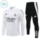 Real Madrid Trænings sweatshirt sæt Barn 24/25 Hvid